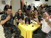 Grande participação de militares neste culto