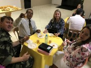 Grande participação de militares neste culto