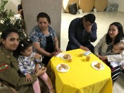 Grande participação de militares neste culto