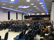 Grande participação de militares neste culto