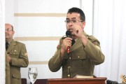 Militares no culto em Joinville - SC