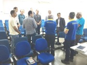 Reunião de composição da nova diretoria