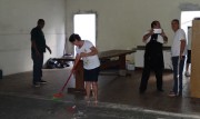 Equipes que realizaram a limpesa e organização