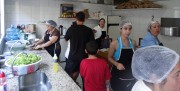 Equipes que realizaram a limpesa e organização