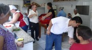 Equipes que realizaram a limpesa e organização