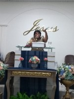 Culto na congregação do Bela Vista