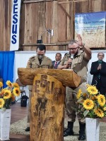 Estava uma benção este culto