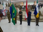 Entrada das Bandeiras do XIII Congresso da UMESC