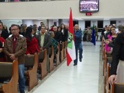 Entrada das Bandeiras do XIII Congresso da UMESC