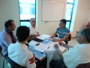 Reunião da Diretoria durante o Encontro Estadual de Líderes 2014