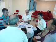 Reunião da Diretoria durante o Encontro Estadual de Líderes 2014