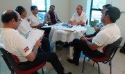 Reunião da Diretoria durante o Encontro Estadual de Líderes 2014