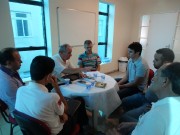 Reunião da Diretoria durante o Encontro Estadual de Líderes 2014