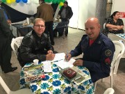 Reunião para culto de ação de graças