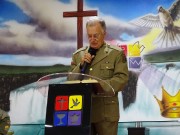 Presença de vários militares neste belo culto
