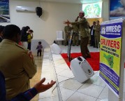 Presença de vários militares neste belo culto