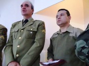 Presença de vários militares neste belo culto
