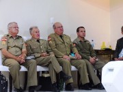 Presença de vários militares neste belo culto
