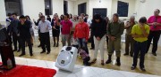 Presença de vários militares neste belo culto