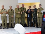 Presença de vários militares neste belo culto