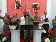 Muitas bênçãos recebida neste culto