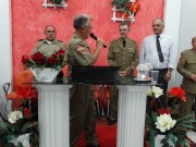 Muitas bênçãos recebida neste culto