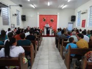 Muitas bênçãos recebida neste culto
