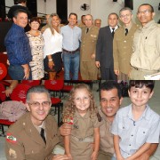 Comemoração em culto de Militares em Timbó
