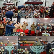 Comemoração em culto de Militares em Timbó