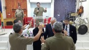 Tremendo culto de militares em Biguaçú