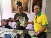 Visita ao Cmdo 15º Bda Inf Mec