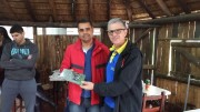 Juntamente com Sgt da FAB Gerson Coimbra