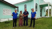 Visitando campo missionário