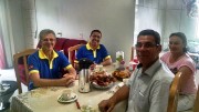 Visitando campo missionário