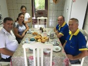 Visitamos várias cidades