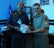 Visita ao Cmt Geral da PMMA