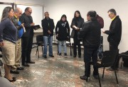 Reunião com os militares no 1ºBPM