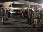 Reunião com os militares no 1ºBPM