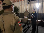 Reunião com os militares no 1ºBPM